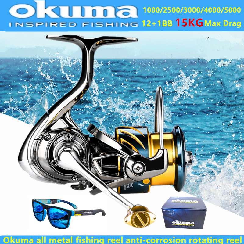 Okuma All Metal Fishing Reel 1 - Trolling Reel incelemesi ve fiyatı