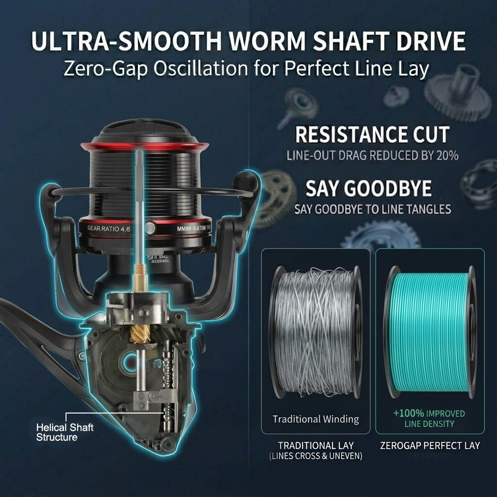 CAZULO Long Cast Spinning Reel - Surf Reel incelemesi ve fiyatı