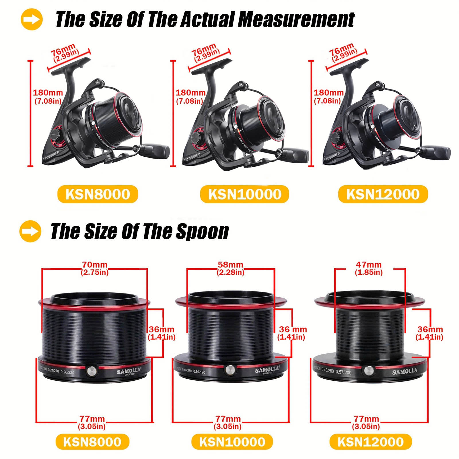 CAZULO Long Cast Spinning Reel - Surf Reel incelemesi ve fiyatı