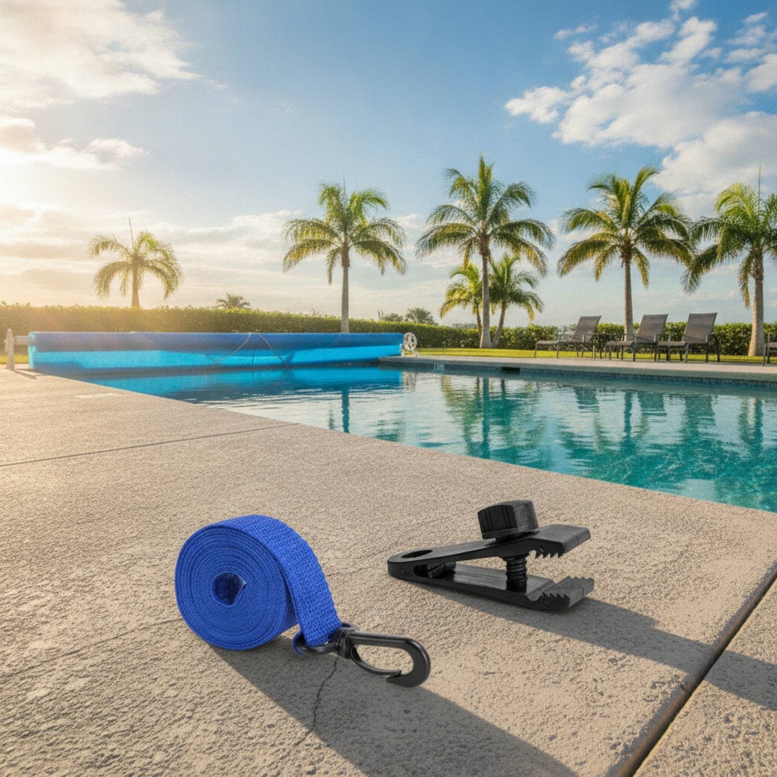 8 Pieces Solar Blanket Strap K - Reel Cover incelemesi ve fiyatı