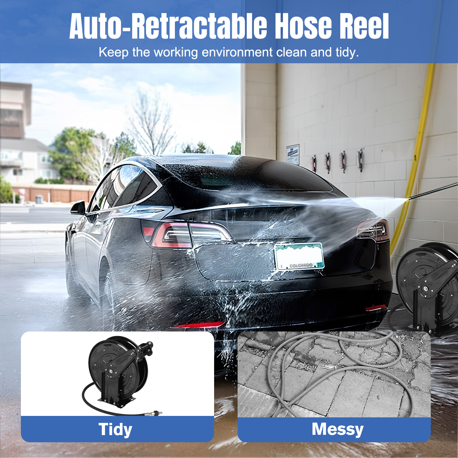 Washer Hose Reel Auto Rewind P - Reel Oil incelemesi ve fiyatı