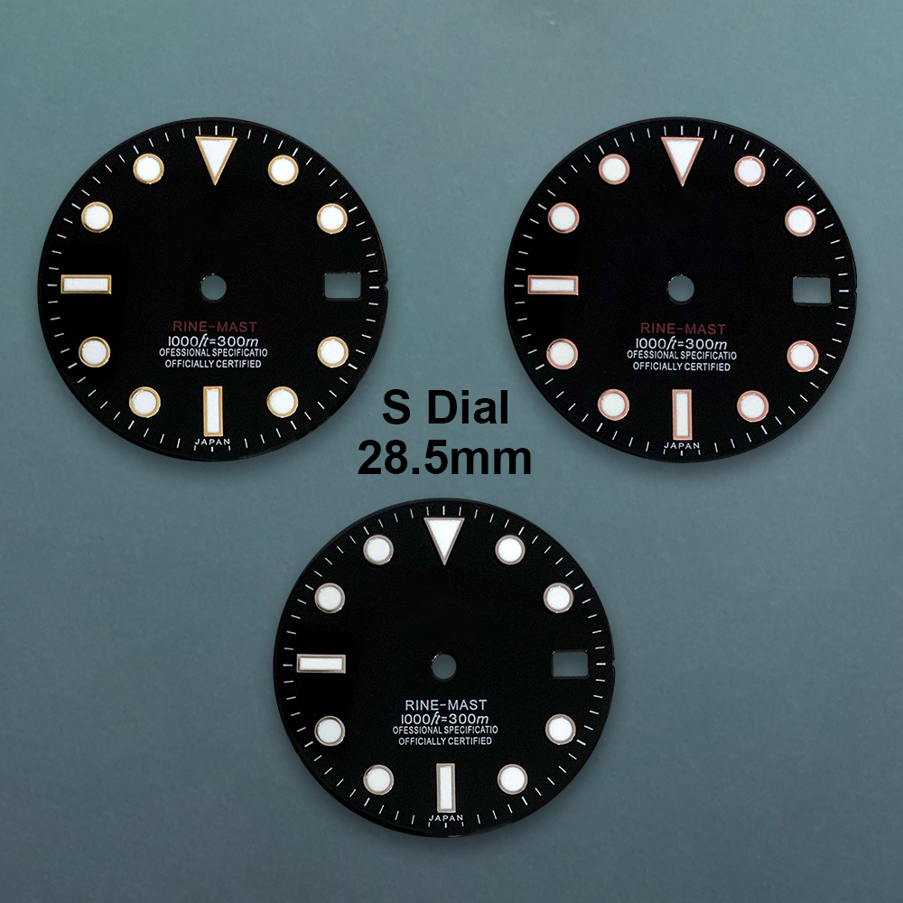28.5mm S Logo SUB Dive Dial Fi - Reel Case incelemesi ve fiyatı