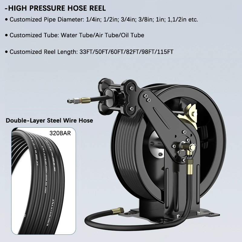 Hose Reel 1/2 1/4 3/4 1inch Hi - Reel Grease incelemesi ve fiyatı
