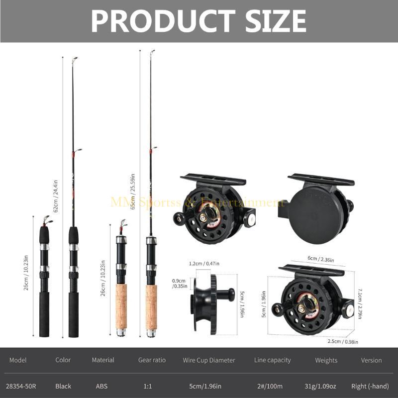31BE 1 Set Fishing Rod With Fi - Ice Fishing Reel incelemesi ve fiyatı