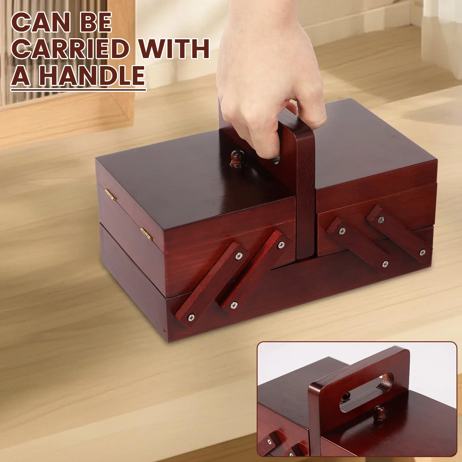 Expandable Sewing Thread Box W - Reel Handle incelemesi ve fiyatı