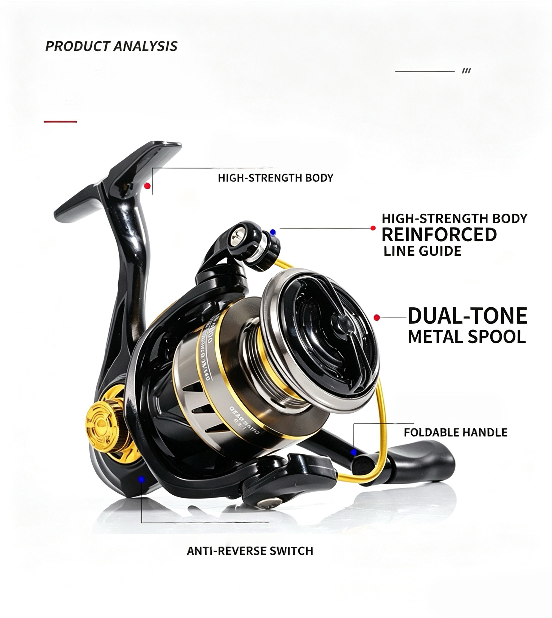 Full Metal Spinning Reel, Long - Spinning Reel incelemesi ve fiyatı