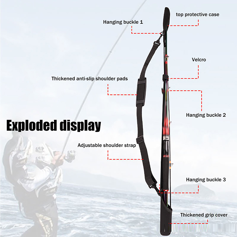 ★▲Adjustable Fishing Rod Stora - Reel Bag incelemesi ve fiyatı