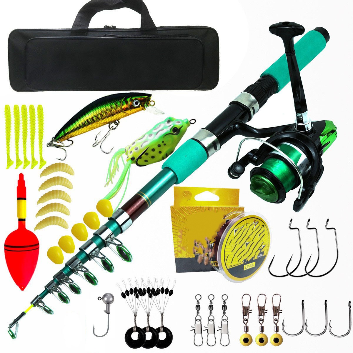 Portable Ultralight Carp Teles - Spinning Reel incelemesi ve fiyatı