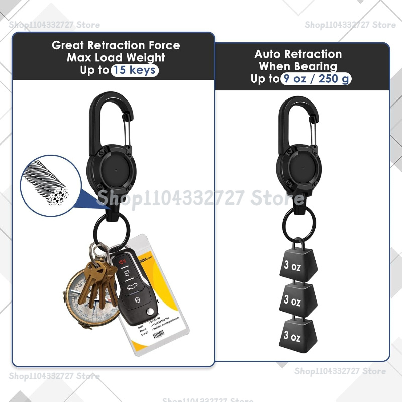 1/2/4pcs Extendable Retractabl - Reel Bag incelemesi ve fiyatı